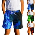 thumbnail image 7 of ZACPNCV Teen Boys Swim Trunks Quick Dry Swimwear Bathing Suit for Big Boys Beach Swim Boards Shorts Orange 7-8 Years, 7 of 7