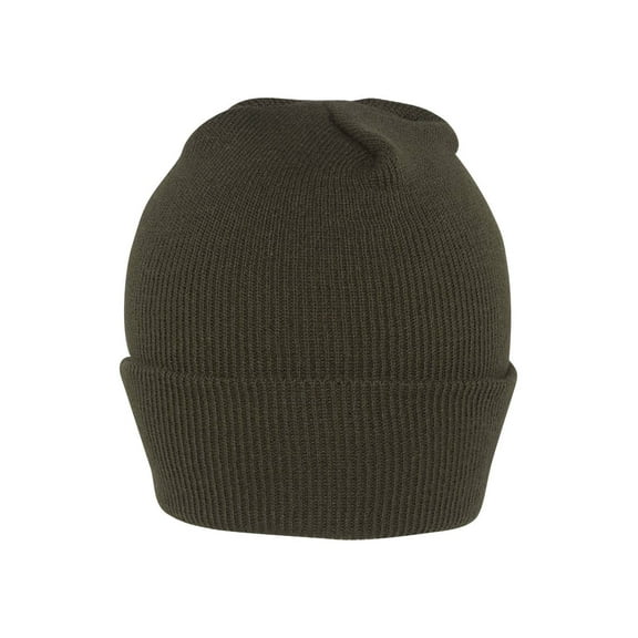 Solid Winter Long Beanie, Olive