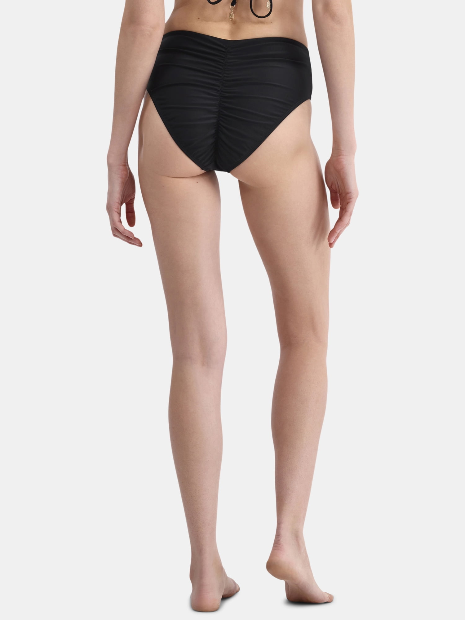 Jessica Simpson Women's High Waist Twist Bikini Bottoms, Sizes XS-XXL