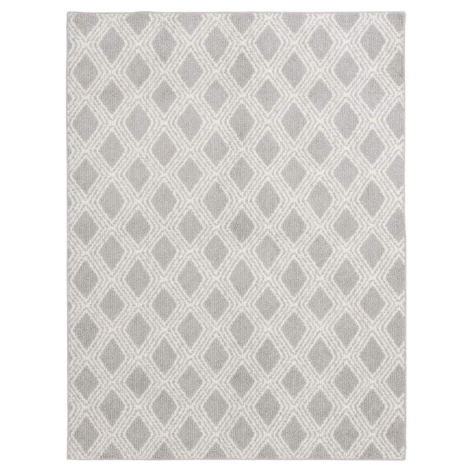 Avenue B Easton Light Grey 5' x 7' area rug