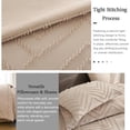 thumbnail image 6 of Davulos 7 Pieces Tufted Bed in a Bag King Comforter Set with Sheets ,Khaki Shabby Chic Boho Complete Beddding Sets with Comforter, Sheets, Pillowcases & Shams, 6 of 9