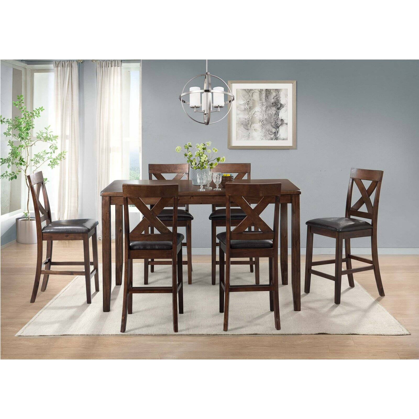 alexa 7 piece dining set