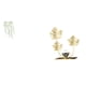 thumbnail image 1 of Elegante Calcomanía De Pared Con Enredaderas De Plantas Verdes Y Escultura De Hojas, Mural Artístico Para Estantería, Dormitorio, Baño, Regalo De Inauguración De La Casa, Decoración, 1 of 8