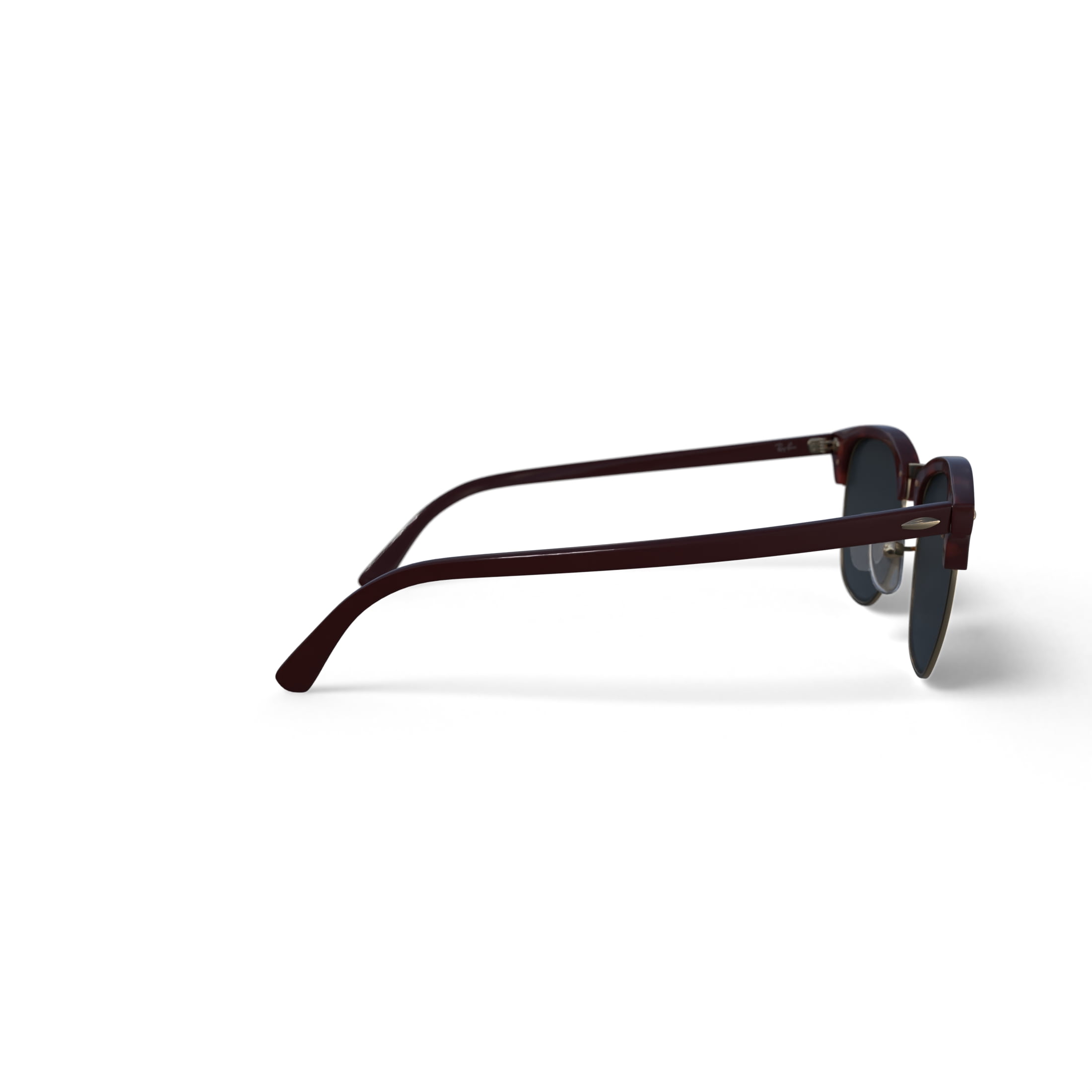 未使用！Ray-Ban Clubmaster RB3016 WO365-51 Ray-Ban Men's Clubmaster RB3016-W0365-51 Black Acetate