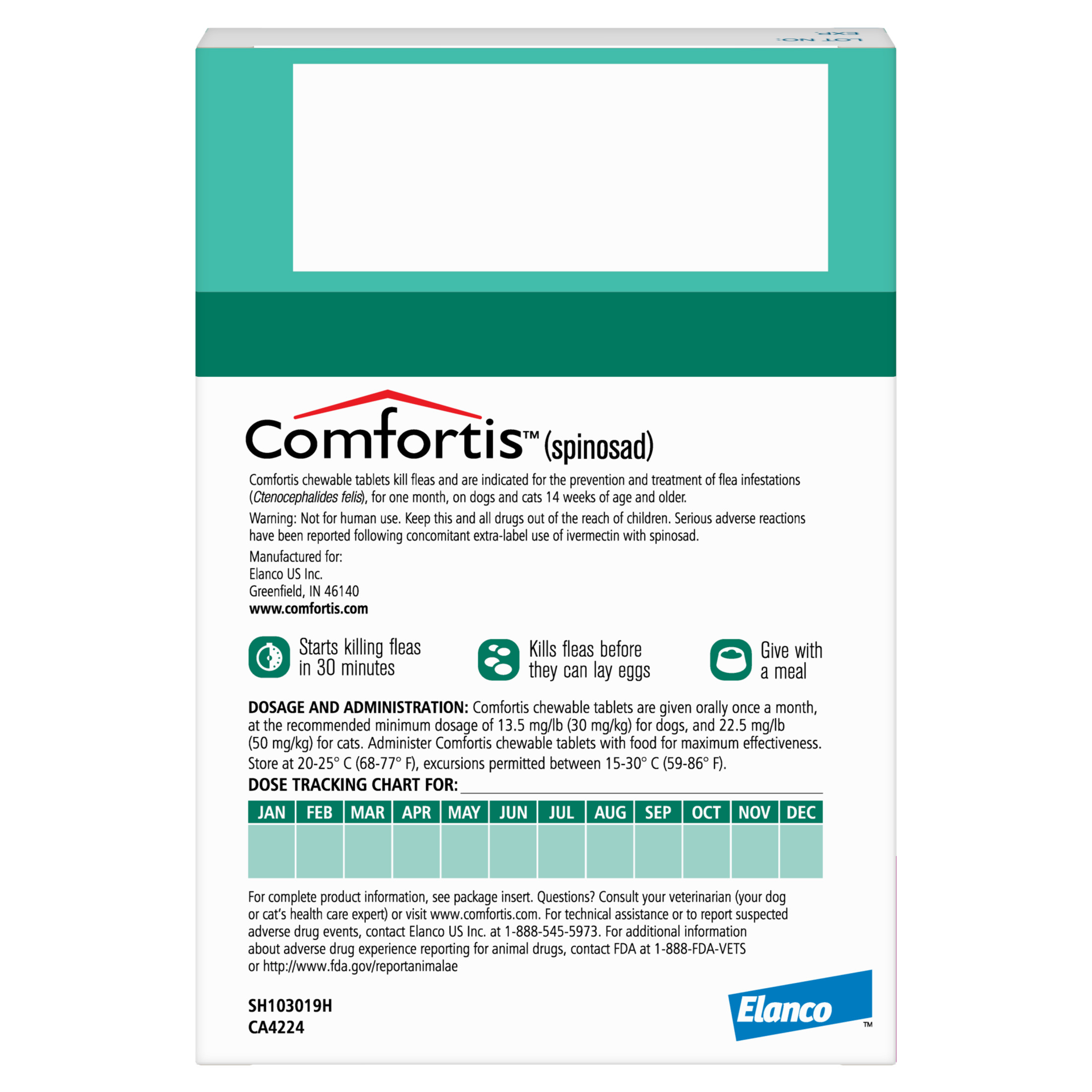 Comfortis for cats sale