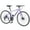 Purple, variant on Ambifirner 700C Aluminum Road Bike - 7-Speed Shimano Gears, All-Weather Disc Brakes, Hybrid Commuter Bicycle (Purple)