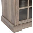 thumbnail image 5 of Fireplace TV Stand with 23" Electric Fireplace for 65 inch TV,Modern Farmhouse Entertainment Center, Gray, 5 of 9