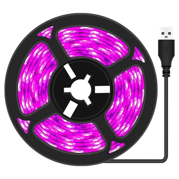 Cadena De Luces Led Para Plantas, Cadena De Luces Para Cultivo De Plantas, Carga Usb, Cadena De Luces De Relleno Para Plantas Con Espectro Completo, Resistente Al Agua Para Patio De Guardería Moyic HA027963-01