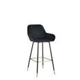 thumbnail image 1 of BANCO ARTHURO VELVET NEGRO, 1 of 3