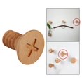 thumbnail image 4 of de con tornillo de pared Premium, ropa nórdica, s para abrigos, colgador de llaves para io, cocina, armario, , Diseño de cruz redonda. Baoblaze Gancho de tornillo, 4 of 8