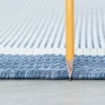 thumbnail image 2 of Tayse Eco Area Rug ECO1202 Transitional Blue Banded Rows 3' 11'' x 5'3'' Rectangle, 2 of 2