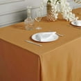 thumbnail image 2 of Efavormart 5PCS 90x132" GOLD Wholesale Rectangle Polyester Tablecloth Linen Wedding Party Restaurant Tablecloth, 2 of 9