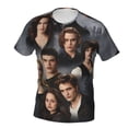 thumbnail image 2 of The Twilight Saga Men's Short-Sleeve T-Shirt Summer Casual Tee Top Breathable Crewneck T-Shirt X-Large, 2 of 7