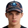 thumbnail image 3 of US 250th Anniversary Faith Art Print Hat Patriotic American Flag Cap Color B Size 20, 3 of 5