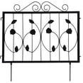 thumbnail image 3 of Wildbreak Garden Fences, 23.6 in x 23.6 inch, Rustproof Metal,  4 Pack, Black, 3 of 7