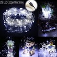 thumbnail image 6 of Chicmine 5/10m Waterproof USB LED Copper Wire Fairy String Lights Garland Decoration, 6 of 11