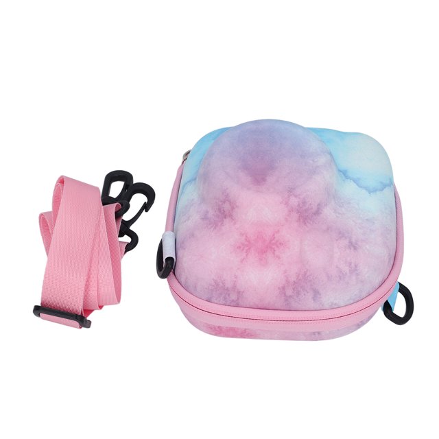 Étui pour Appareil Photo Numérique, Coque Rigide EVA Colorée Portable, Sangle Réglable, Antichoc, Semi-Imperméable, Étui pour Mini 12, 11, 10 Appareil Photo, Etc.
