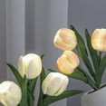thumbnail image 5 of Led Simulation Tulip Night Light Fake Flower Table Lamp Ornaments For Home Living Room Desktop Decor, 5 of 9