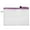 Purple, variant on Aspire Waterproof Mesh Zipper Pouches Document File Folders Pencil Pen Case Storage Bags for Office Student Supplies-Blue-A4