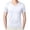 White, variant on ohmzyzo V Neck Mens T Shirts Slim Fitted Soft Tee Tops Lightweight Short Sleeve Tee Blouse Tops Breathable Solid Color Workout Tees Army Green XXL