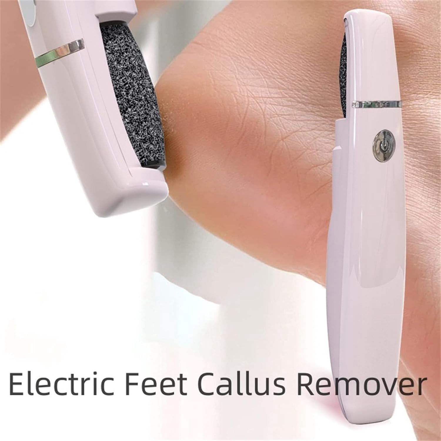 Onwddarefy Electric Feet Callus Remover, 360 Rotation Callus Remover for Feet, 3 Speeds Adjustable, for Women and Men Cracked (Gold)