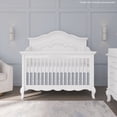 thumbnail image 5 of Evolur Aurora 5-In-1 Convertible Crib In Frost , Greenguard Gold Certified, Features 3 Mattress Height Settings, Sturdy And Spacious Baby Crib, Wooden Furniture, 5 of 13
