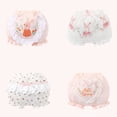 thumbnail image 6 of 4 Pcs Baby Bloomers Diaper Cover for Toddler Girls Soft Cotton Shorts Toddler Undies,Light Pink, 6 of 6