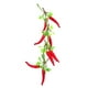 thumbnail image 1 of EeaseMX 1 manojo de cuerda de chile de simulación, cuerda colgante de pimiento rojo vegetal realista, 1 of 8