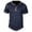 Dark Blue, variant on Henley Shirts for Men Quarter Button Short Sleeve Breathable Pullover Tee Shirts Business Casual Workwear Tops S-3XL