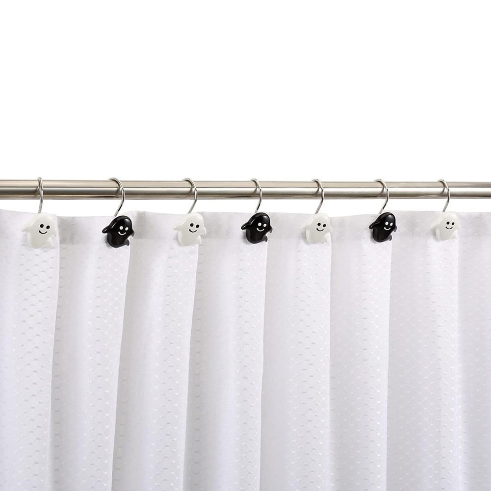 12pc Stainless Steel S Shape Halloween Shower Curtain Hook Kitchen Hook#