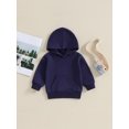 thumbnail image 2 of Bagilaanoe Toddler Baby Girl Boy Hoodies Sweatshirt Long Sleeve Pullover 6M 12M 18M 24M 3T 4T Kids Fall Loose Tee Tops, 2 of 9