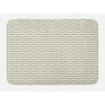 thumbnail image 1 of Moon Bath Mat, Contemporary Mystic Pattern with Minimal Style Lunar Phases Repetition, Plush Bathroom Decor Mat with Non Slip Backing, 29.5" X 17.5", Ivory and Dimgray, by Ambesonne, 1 of 2