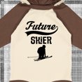 thumbnail image 4 of Inktastic Skiing Future Skier Boys or Girls Long Sleeve Baby Bodysuit, 4 of 5
