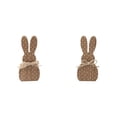 thumbnail image 1 of YWIYIUD 2PCS Easter Rabbit Table Decorations Wooden Rabbit Spring Tiered Tray Decorations Farmhouse Rustic Table Centerpiece for Easter Home Spring Garden Party Tabletop Decor 7inch, 1 of 8