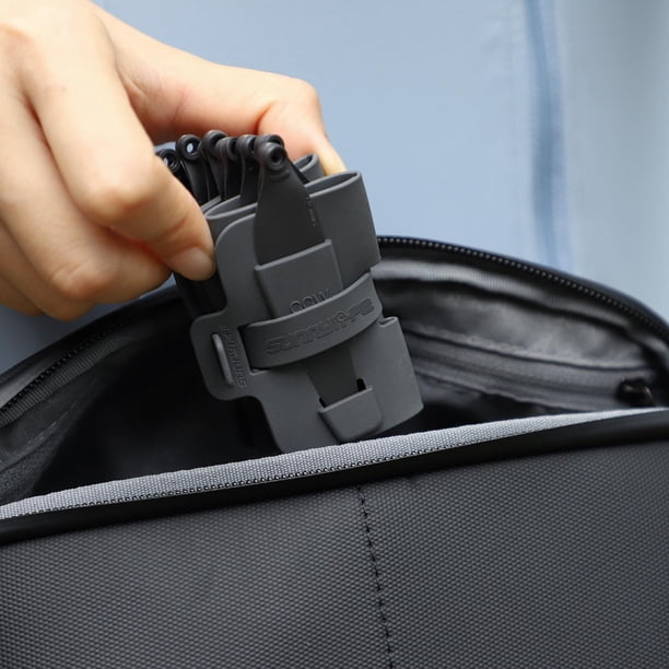 Hélices plegables Bolsa de almacenamiento enrollable para de almacenar de Estuche de transporte liviano , gris CUTICAT Bolsa enrollable para hélices