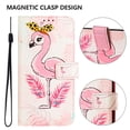 thumbnail image 6 of Decase For Samsung Galaxy S26 Flip Case,Shockproof Wallet Cover with 3 Credit Card Slot,PU Leather Magnetic Closure Phone Cover with Lanyard,C, 6 of 10
