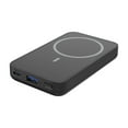 thumbnail image 4 of Powerology 5000 mAh MagSafe Compatible Power Bank - Black, 4 of 5