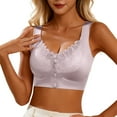 thumbnail image 2 of Front Closure Lace Lift Seamless Underwire Bra with Side Coverage and Back Support for Everyday Comfort, 2 of 5