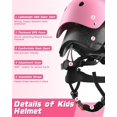 thumbnail image 2 of Juego de cascos de bicicleta para niños DARME, ajustables de 3 a 10 años con almohadillas, 2 of 7