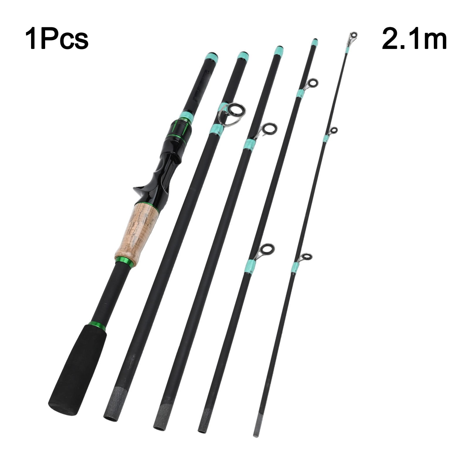 4.5 telescopic fishing rod SIRIUS CREEK (10-40g) MiFine Reaction Tackle Telescopic Carbon Spinning Rod collapses to a fraction of its length for easy travel and backpacking Portable Fiberglass Telescopic Fishing Rod