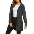 thumbnail image 3 of HEANUJJ Hooded Rain Suit for Women, Lightweight Raincoat Jacket for Fishing, Outdoor, Hiking, and Rain, 3 of 4