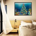 thumbnail image 4 of Cuadros Decorativos Bordado de árbol de Navidad de océano de punto de cruz completo decoración de costura contada de 11 quilates Ehuebsd Nuevos Originales, 4 of 8