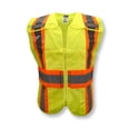 thumbnail image 4 of Radians Class 2 Breakaway Two-Tone Safety Vest with Zip-N-Rip SV24-2ZGM, 4 of 5