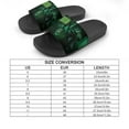 thumbnail image 2 of Beetlejuice Beetlejuice Shower Shoes for Women & Men, Non Slip Slippers Sandals Pool Slides Lightweight Beach Shoes for Home Garden Bathroom, 2 of 8