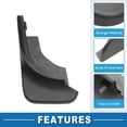 thumbnail image 3 of Unique Bargains Automotive Mud Guards Splash for Compatible for Volkswagen Touareg 2011-2016, 3 of 6