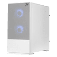thumbnail image 3 of Gabinete Gamer XTREME PC GAMING Air Flow Micro Torre Micro ATX 3 FAN Mesh Cristal Templado ARGB Blanco, 3 of 6