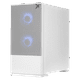 thumbnail image 3 of Gabinete Gamer XTREME PC GAMING Air Flow Micro Torre Micro ATX 3 FAN Mesh Cristal Templado ARGB Blanco, 3 of 6