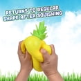 thumbnail image 3 of Jumbo Pineapple Squish Toys, 6.5" Fruit Taba Squish Toys, Stress Balls, Gifts, 3 of 8