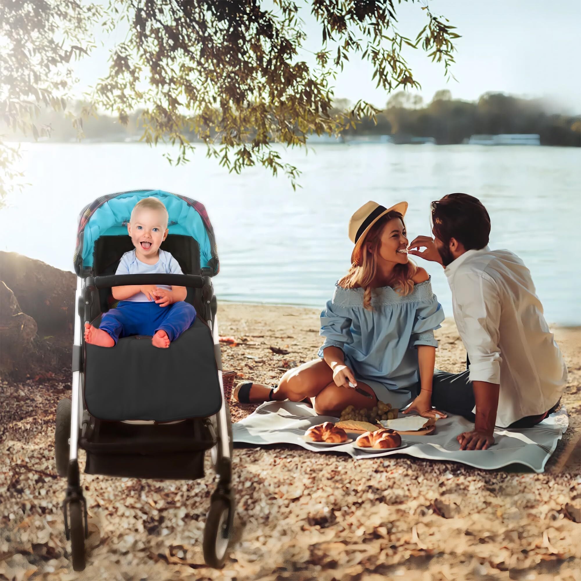 Bunting Bags, Stroller Sleeping Bag for Baby, Stay Warm and Cozy with Our Bunting Bags, Stroller Accessories (B)