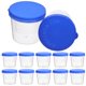 thumbnail image 4 of WORGEOUS 30pcs Recipientes de esputo desechables de 30 piezas Tazas de almacenamiento de esputo médico (color al azar), 4 of 7